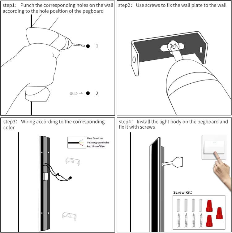 BeamLine Outdoor LED Wall Light — IP65 Linear Light Fixture