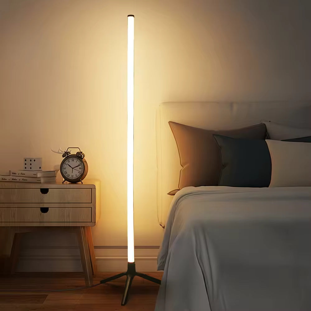LED Floor Lamp — Remote-Controlled Multi-Mode Ambient Light