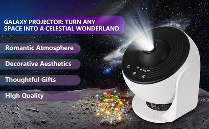 13-in-1 Galaxy Projector — 4K Starry Sky Home Planetarium