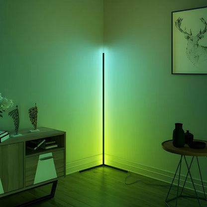 RGB Corner Floor Lamp — Color-Changing Mood Light