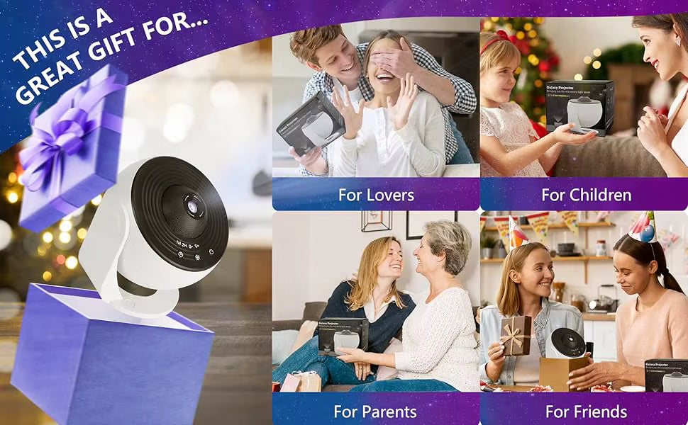 13-in-1 Galaxy Projector — 4K Starry Sky Home Planetarium