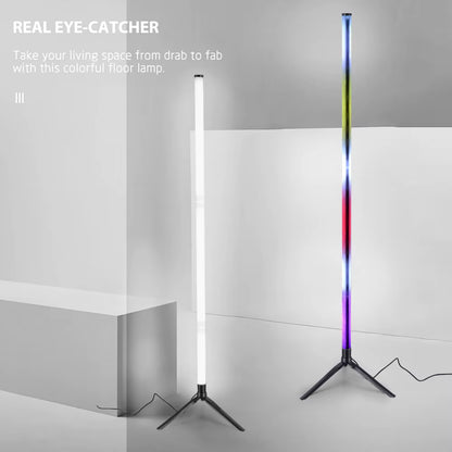 LED Floor Lamp — Remote-Controlled Multi-Mode Ambient Light