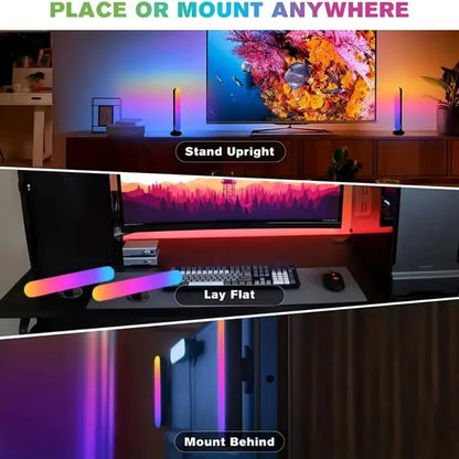RGB Ambient Light Bar — Sound-Reactive Mood Lamp