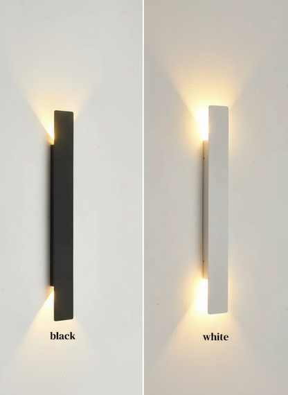 Architectural Up & Down LED Wall Light – IP65 Aluminum Exterior Sconce