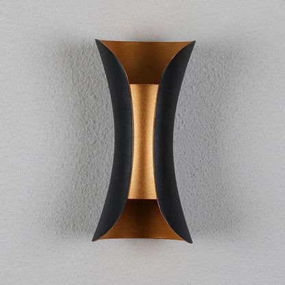 Sculpted Beam LED Wall Light – IP65 Indoor & Outdoor Up & Down Sconce