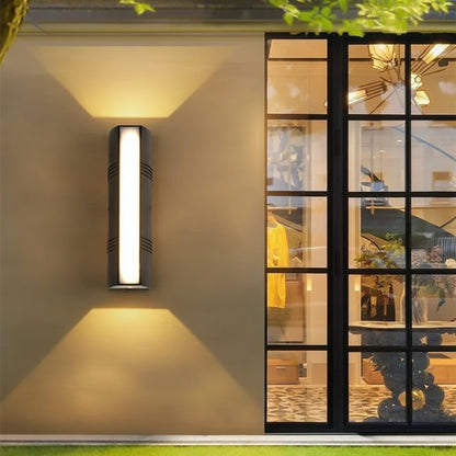 Outdoor LED Wall Light — Triple Glow IP65 Sconce