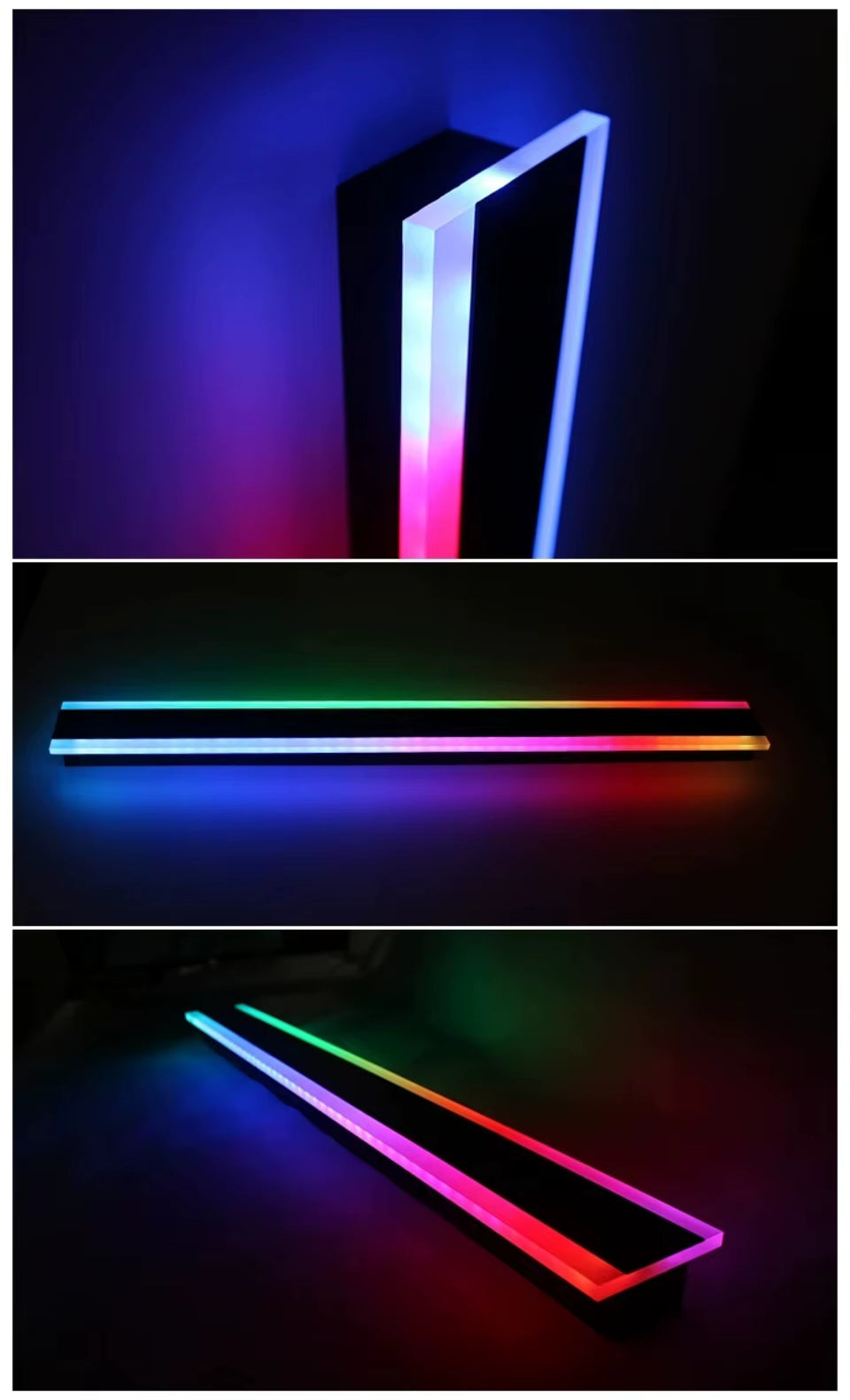 UrbanStrip LED Wall Light – Outdoor & Indoor Waterproof RGB Light