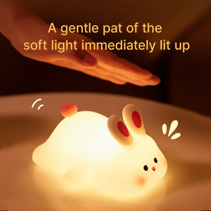 Animal Silicone Night Light — Soft Touch LED Lamp Collection