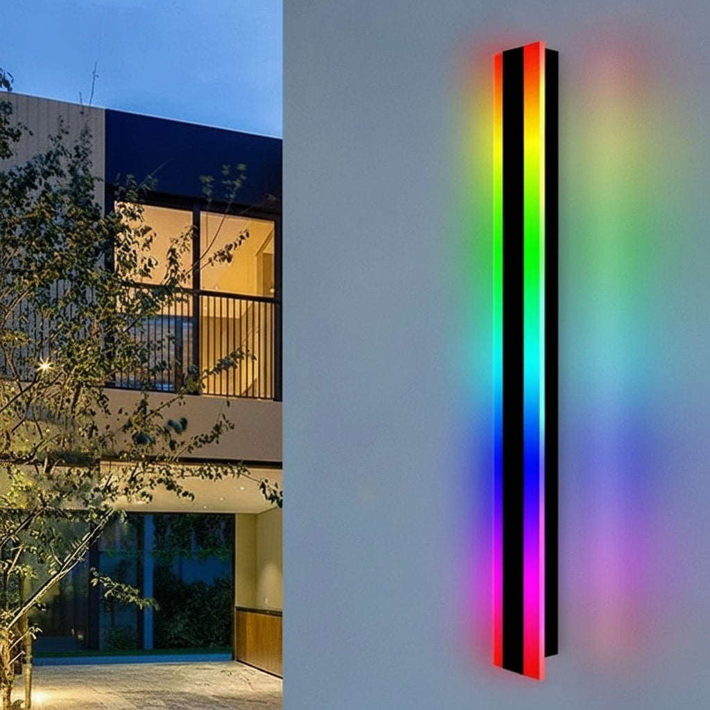 UrbanStrip LED Wall Light – Outdoor & Indoor Waterproof RGB Light