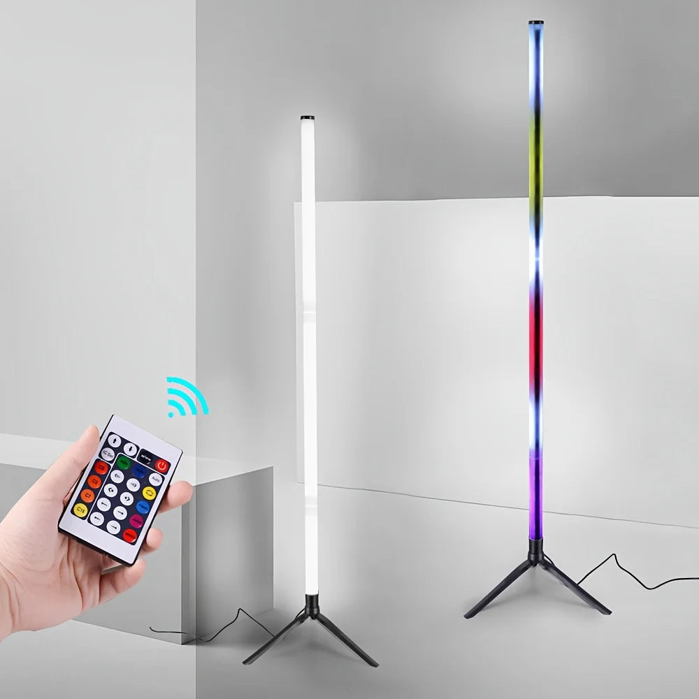 LED Floor Lamp — Remote-Controlled Multi-Mode Ambient Light