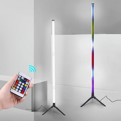 LED Floor Lamp — Remote-Controlled Multi-Mode Ambient Light