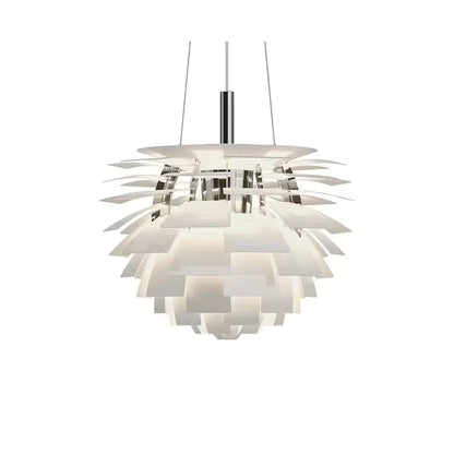 Artichoke-Style Designer Pendant Lamp — Modern Layered Ceiling Light