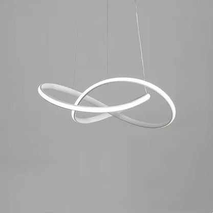WaveLine LED Pendant Light – Minimalist Aluminum Ceiling Lamp