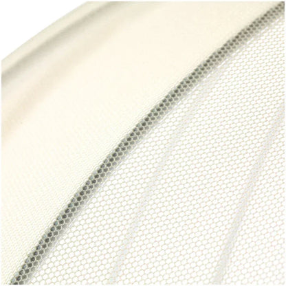 Japanese Wabi-Sabi Mesh Pendant Lamp — Hand-Knitted Fabric Shade