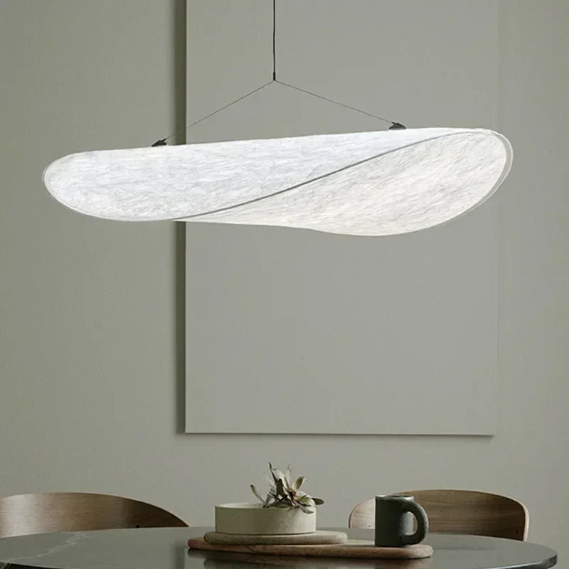 Designer Silk Fabric LED Pendant Chandelier