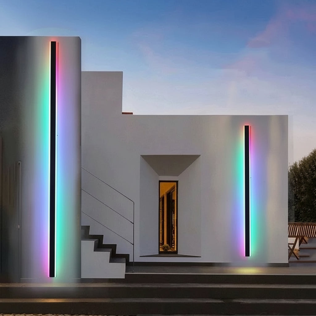UrbanStrip LED Wall Light – Outdoor & Indoor Waterproof RGB Light