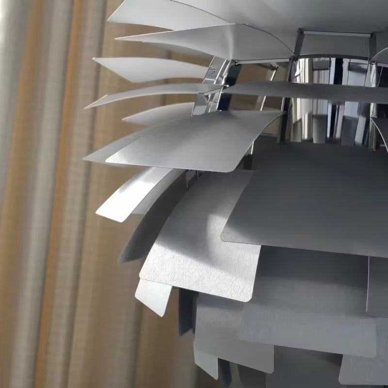 Artichoke-Style Designer Pendant Lamp — Modern Layered Ceiling Light