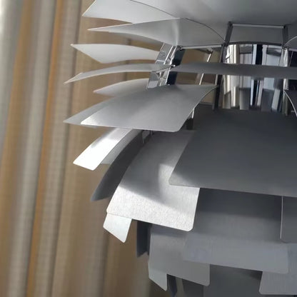 Artichoke-Style Designer Pendant Lamp — Modern Layered Ceiling Light