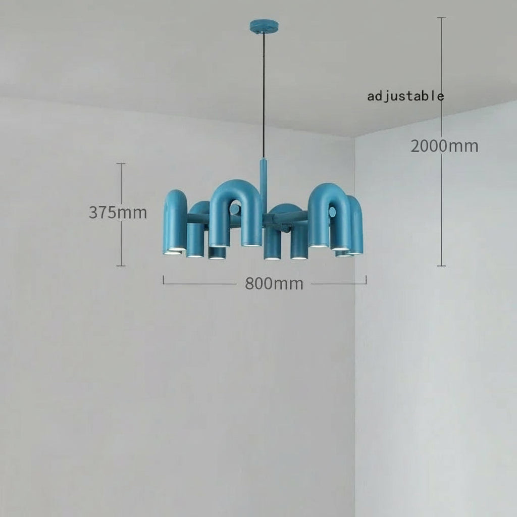 Bauhaus U-Shape LED Pendant Light