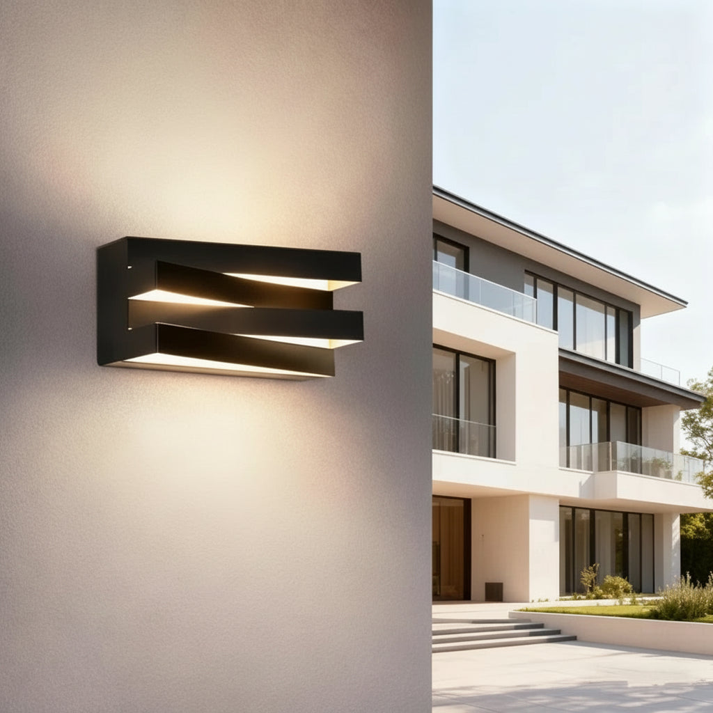 Modern LED Wall Light – Minimalist Waterproof Indoor/Outdoor Lamp