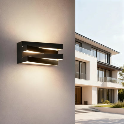 Modern LED Wall Light – Minimalist Waterproof Indoor/Outdoor Lamp