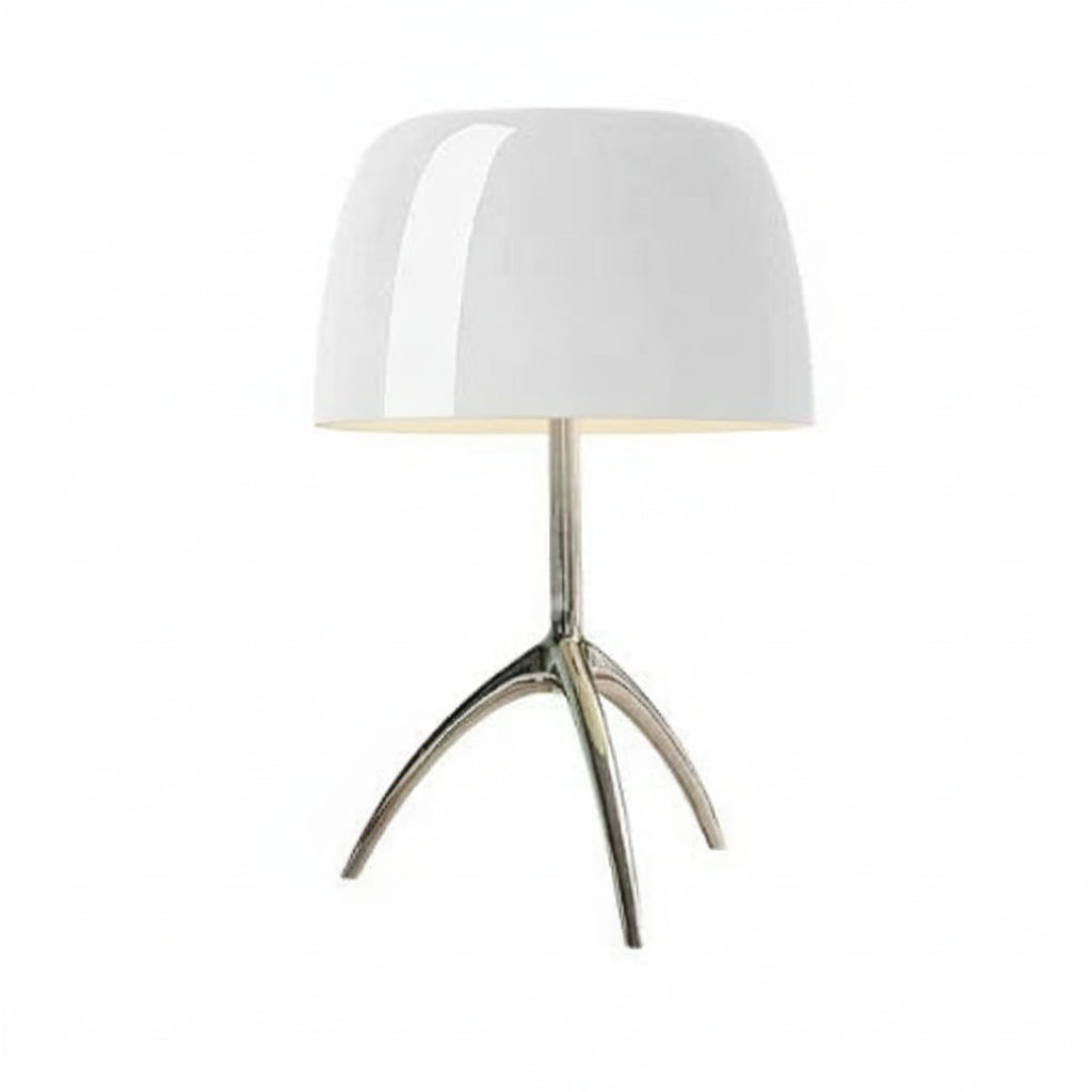 Nordic Glass Tripod Table Lamp — Modern Colored Desk & Bedside Lighting