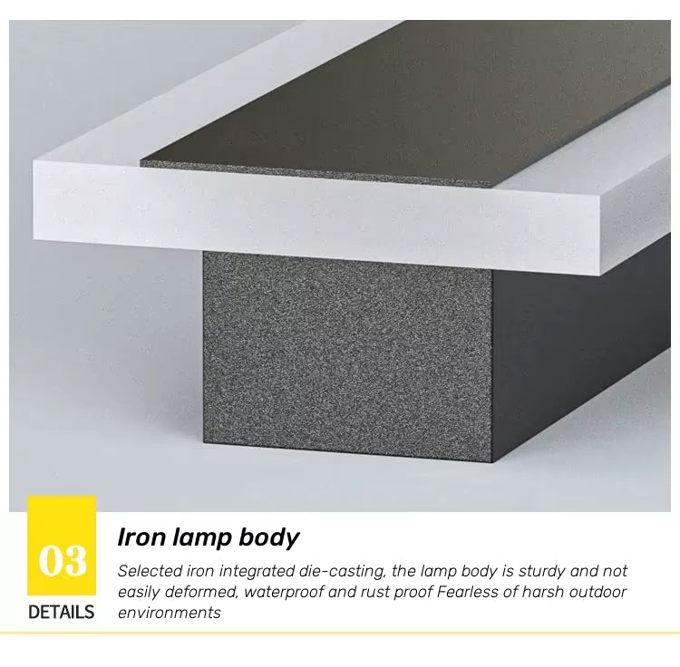 BeamLine Outdoor LED Wall Light — IP65 Linear Light Fixture