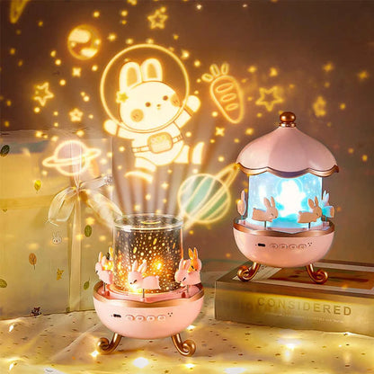 Bunny LED Projector Lamp — Kids’ Dream Night Light