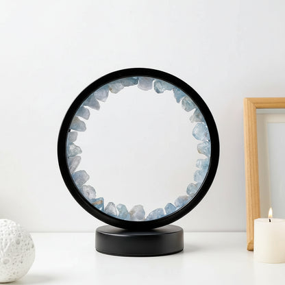 Crystal Harmony Lamp — Natural Stone Energy Light