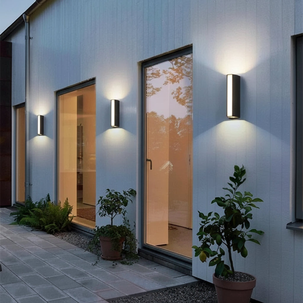 Outdoor LED Wall Light — Triple Glow IP65 Sconce