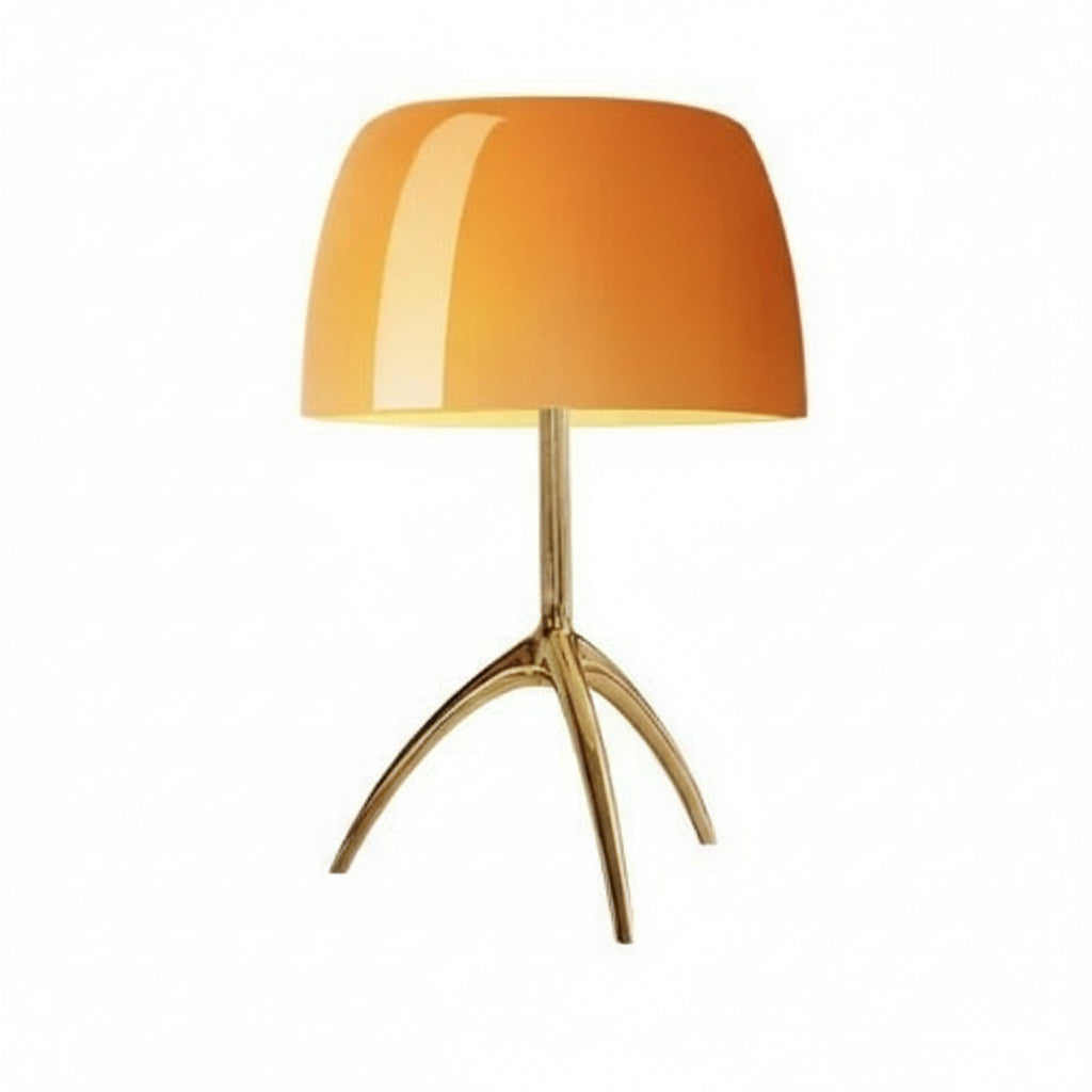 Nordic Glass Tripod Table Lamp — Modern Colored Desk & Bedside Lighting