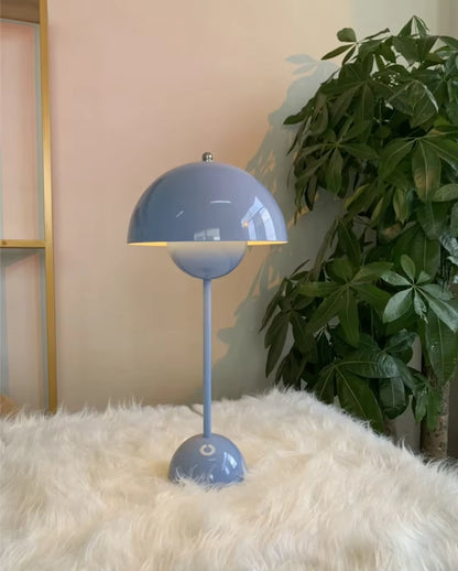 Nordic Macaron Flower Bud Table Lamp – Modern Minimalist Bedside Light