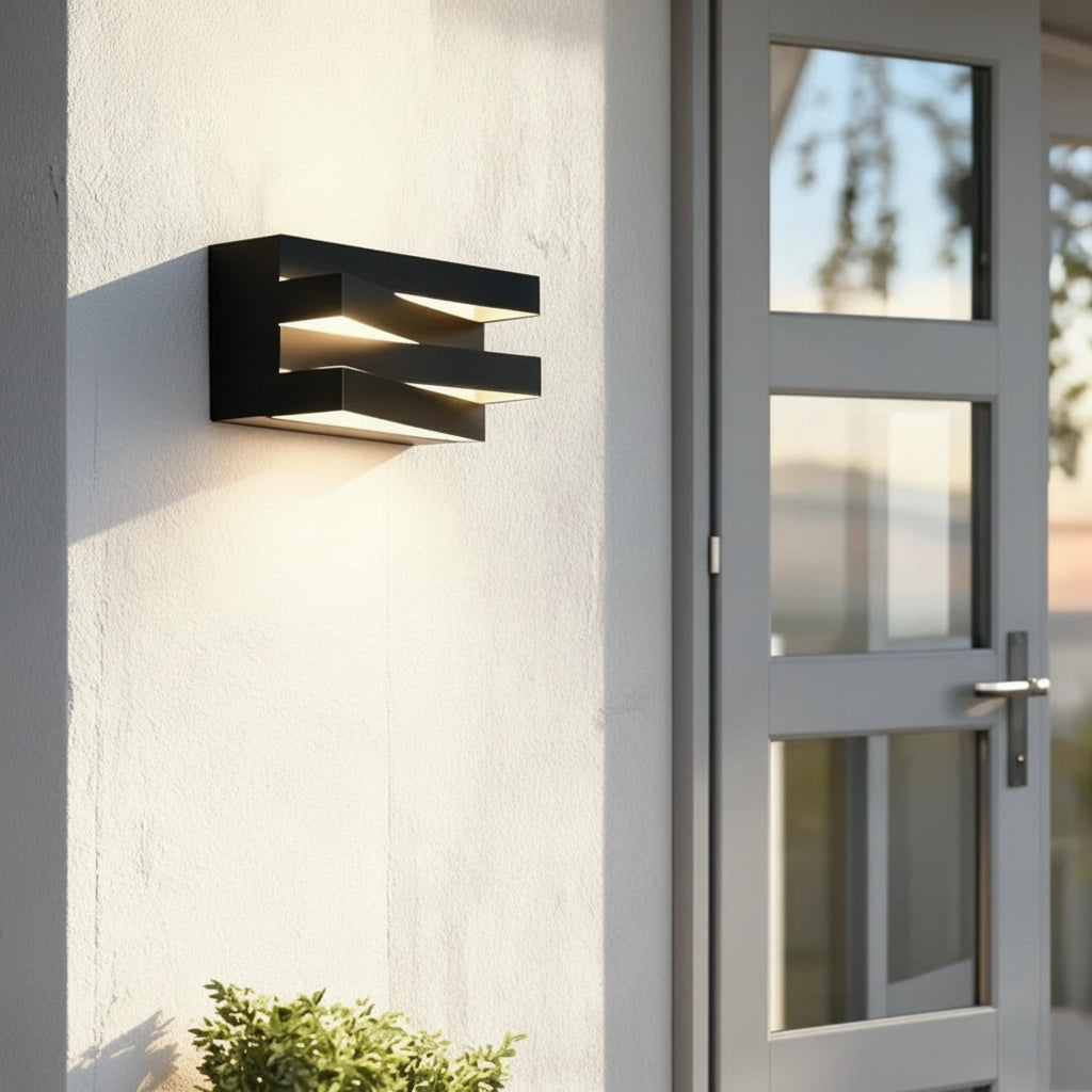 Modern LED Wall Light – Minimalist Waterproof Indoor/Outdoor Lamp