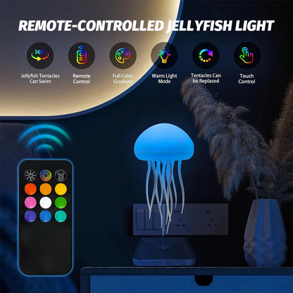 Jellyfish Mood Lamp — Ocean-Inspired Ambient Light