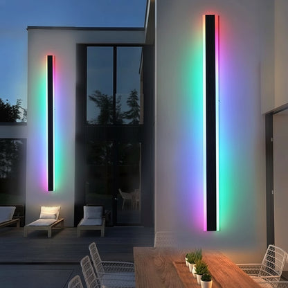 UrbanStrip LED Wall Light – Outdoor & Indoor Waterproof RGB Light