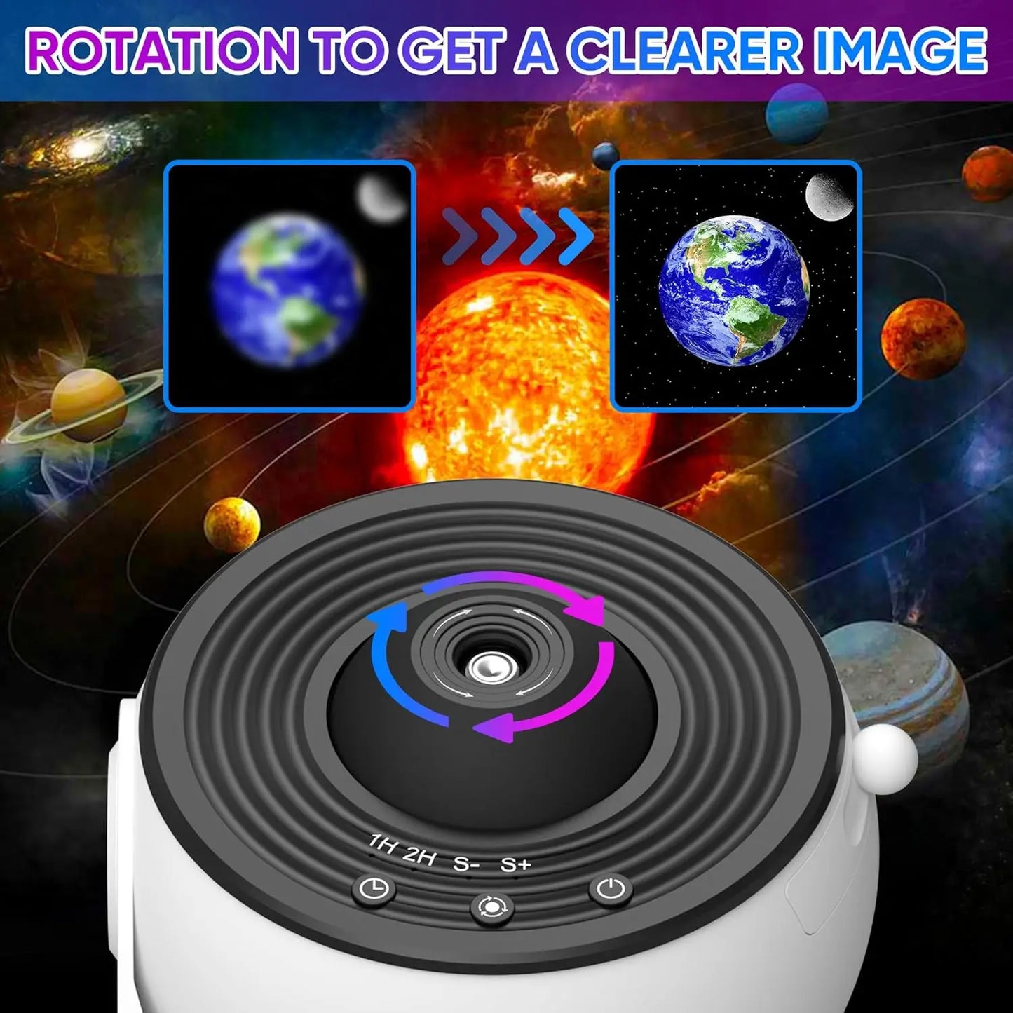 13-in-1 Galaxy Projector — 4K Starry Sky Home Planetarium