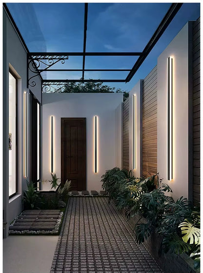 BeamLine Outdoor LED Wall Light — IP65 Linear Light Fixture