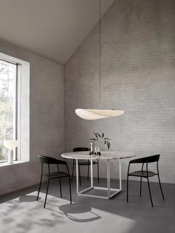 Designer Silk Fabric LED Pendant Chandelier