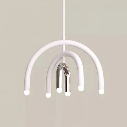 Arc Aura LED Pendant Light – Sculptural Modern Ceiling Lamp