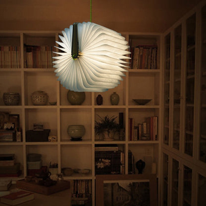 FoldLight Book Lamp — Foldable Wooden LED Light