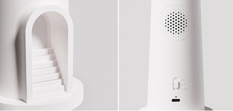 Lighthouse Projection Lamp — Adjustable Moonlight Night Light