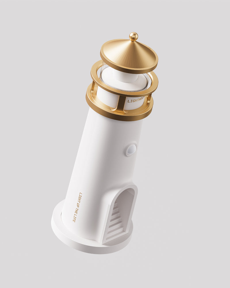 Lighthouse Projection Lamp — Adjustable Moonlight Night Light