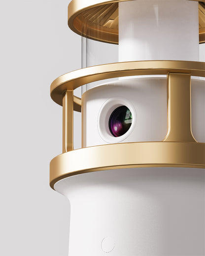 Lighthouse Projection Lamp — Adjustable Moonlight Night Light